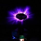MKULOUS Bobina Tesla Generador De Rayo Artificial Experimento Fisico, Bobina De Tesla De Estado Ciencias Juguete Generador De Rayos Spark Gap Tesla Coil
