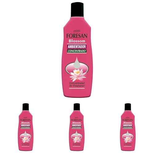 Foresan BLOSSOM - Ambientador Concentrado - 125 ml (Paquete de 4)