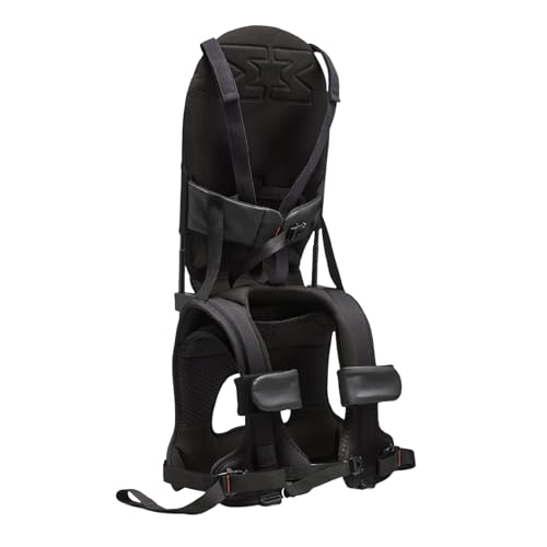 Image of MiniMeis G5, Core Black - Lightweight Child Shoulder Carrier - Upgraded Back & Shoulder Support - for Kids 6 Months to 4 Years Old