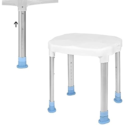 Taburete de ducha XMTECH ajustable de 41 a 53,5 cm Cover
