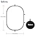 Selens 23.6x35.4in/60x90cm Oval Light Reflector Diffuser, Collapsible Soft Light Diffusion with Carrying Bag for Photo Studio Photography