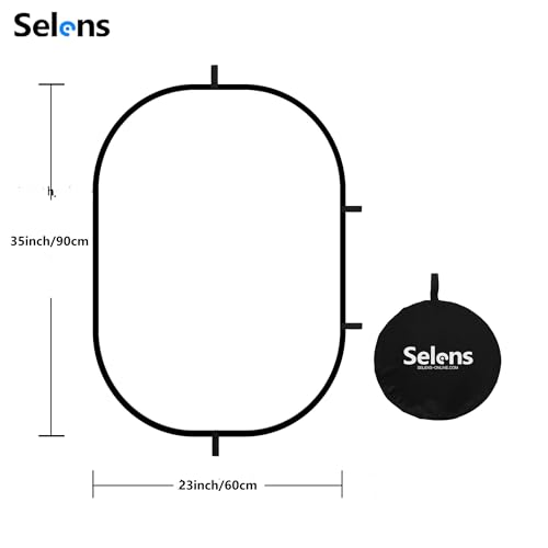 Selens 59x39in Pop-up Soft Light Diffuser Kit, with 6.6 Ft Light Stand & Clip Holder for Photo Studio Portrait and Product Shooting by Selens - Image 6