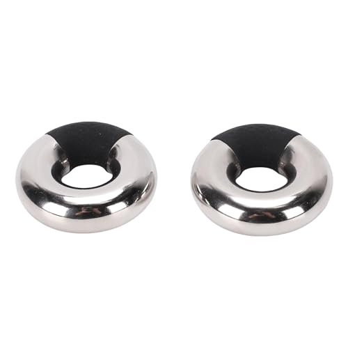 YUYTE 1 Pair Cooling Eye Pads, Reusable Stainless Steel Eye, Cold Patch for for Home Use, Travel, All Ages