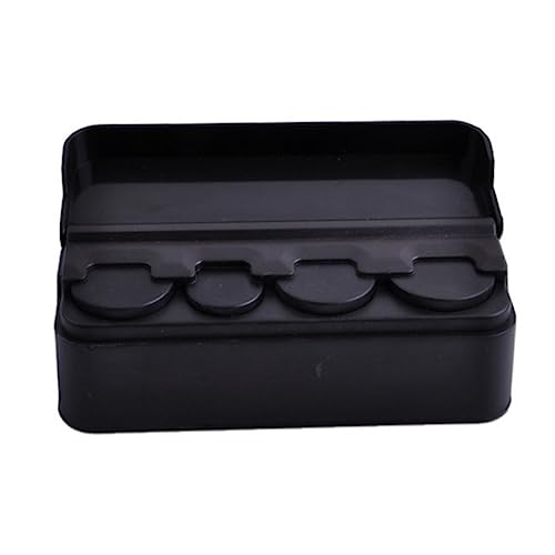 Caja porta monedas Angoily para coche color negro miniatura 2