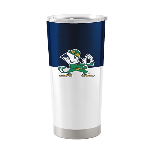 Image of Logo Brands 20 oz Powder Coat Tumbler- Insulated Tumbler with Lid for Water, Iced Tea or Coffee, Smoothie and More
