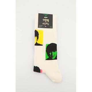 Happy Socks Chaussettes The Beatles Silhouettes – Multi 5 – M/L, multicolore, M/L - Les Beatles, Paul McCartney, John Lennon, RIngo Starr, George Harrison Happy Socks Chaussettes The Beatles Silhouettes - Multi 5 - M/L, multicolore, M/L – Image 2