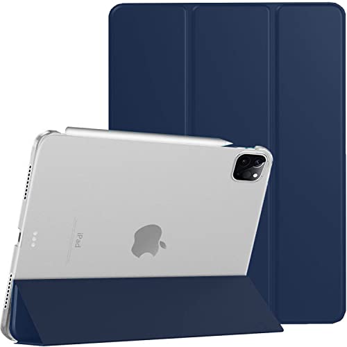 Image of DuraSafe Cases for iPad Pro 11 inch 4th 3rd 2nd Gen PC Case A2759 MNXE3HN /A MNXD3HN /A A2435 MNXG3HN /A MNXF3HN /A MNXH3HN /A A2762 A2761 MNXN3HN /A MP553HN /A A2377 MHQR3HN /A MHQT3HN /A A2228 - Navy Blue