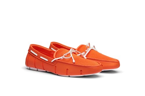 Image of SWIMS Braided Lace Loafer for Men, Breathable Slip On Water Friendly Driving Shoe, Lightweight Mesh Upper, Drainage Sole