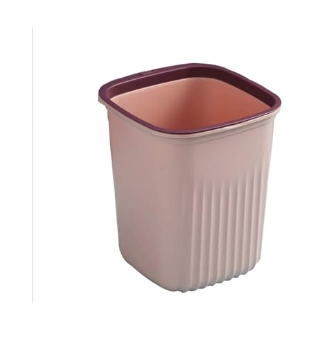Caneca de Basura Cuadrada Sin Tapa para Baño o Cocina 1 unidad