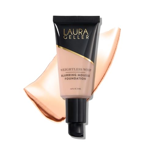 Image of LAURA GELLER Weightless Whip Mousse Foundation, Buildable - Porcelain
