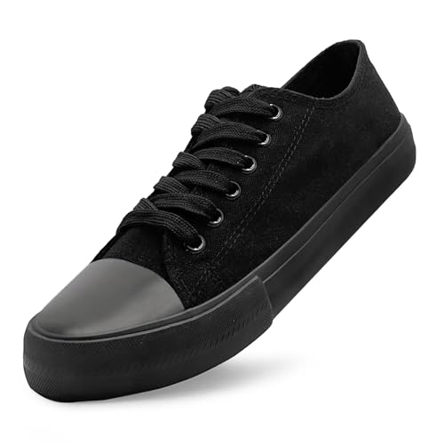 Unisex Low Top Lace Up Casual Canvas Shoes for Women