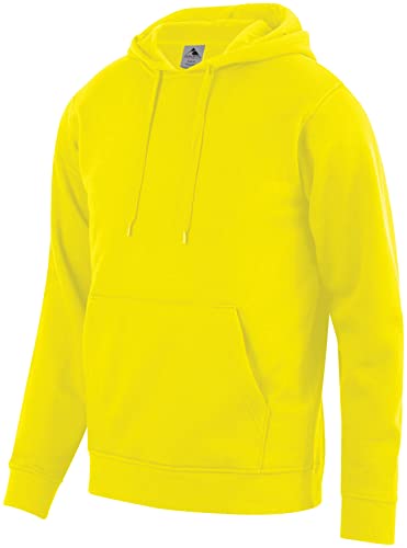 Augusta Sportswear Men's 60/40 Fleece Hoodie, Power Yellow, X-Large -  5414.810.XL