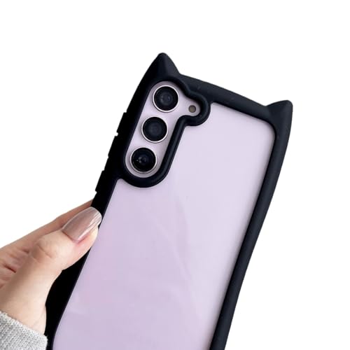 Coque Galaxy S26 oreilles de chat 3D idéale pour filles stylées - 5
