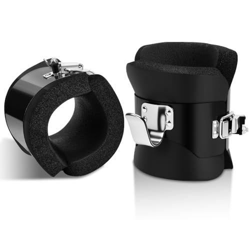 Botas de Gravidade Penduradas de Cabeça para Baixo, para Exercícios de Descompressão e Alongamento de Inversão em Casa, Preto