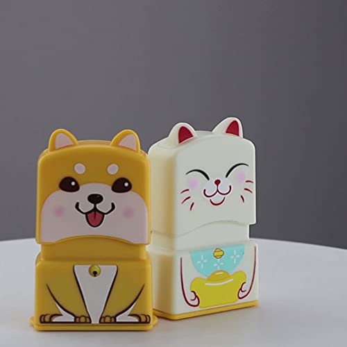 cabilock Carimbo personalizado para crianças, 2 peças, carimbo personalizado para crianças, carimbo