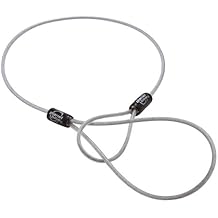Planet Bike Seat Leash Bicycle Security Cable 3mm x 24-Inches,Silver