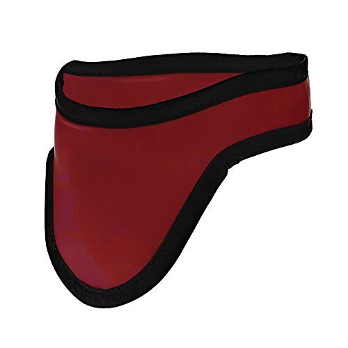 Image of Thyroid Shield /Collar with PVC Easy Clean Color Red .50mm PB Light Weight Radiation Protection