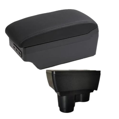 Dacia For Duster 2 3 �U �V 2018 2019 2020 2021 2022 �ԗp�A�[�����X�g�{�b�N�X �Z���^�[�R���\�[���A�[�����X�g���[�{�b�N�X USB�A�[�����X�g���[�{�b�N�X(3)