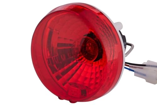 HELLA 2SB 965 039-131 Rearlight - Bulb - 24V - Fitting/Bolted - Lens Colour: Red - Cable: 100mm - Plug: Blade Terminal - right/left - Quantity: 1