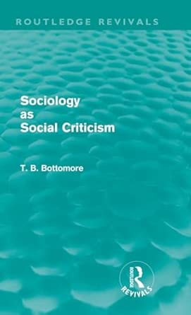 Sociology as Social Criticism-Wow! eBook