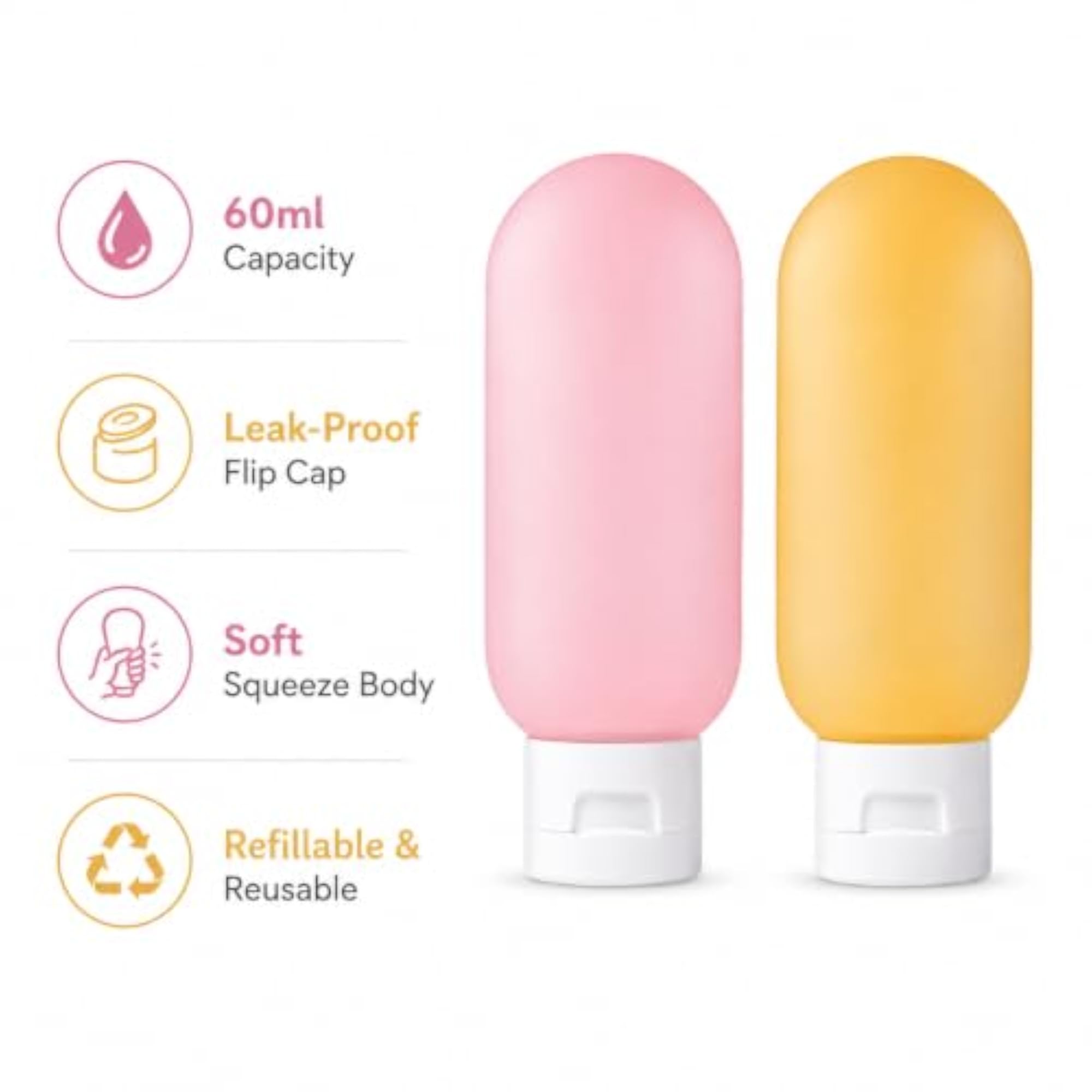 Toiletries Travel Size Container Portable Leak Proof