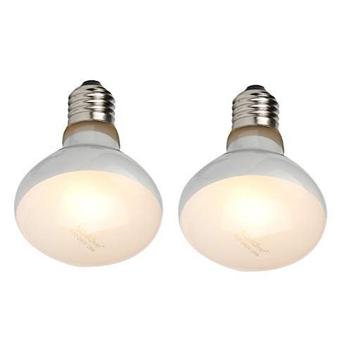 Ghulumn - Lote de 2 bombillas de lámpara calefactora Uvb Uva Reptil para y similar al sol, para, anfibios y pájaros (100 W)