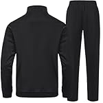 HODOSPORTS Mens Tracksuits 2 Piece Full Zip Jogging Running Suits SweatSuits for Men Shiny Sport Track Suits Sets - Image 2