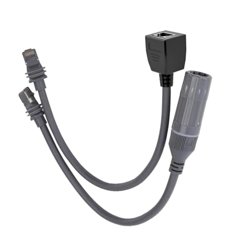 2PCS Dish & Router Ethernet Cable RJ45 Adapter 1200Mbps Data Transfer IP68 Waterproof Fit for Starlink Gen3 Satellite