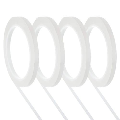 Jxiwfvl Window Tint Guide Tape, 4 Rolls, 0.24 Inch Wide, 72 Yard...