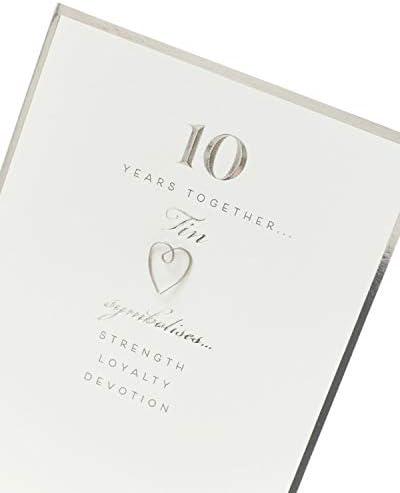 10th Wedding Anniversary Card - Wedding Anniversary Card - Celebration Card