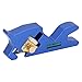 Wood Chamfer Plane 45° Corner Planer, Hand Trimming Tool with Bubble Level, Flat Blade Design, Adjustable Cutting Depth, Aluminum Alloy Material, Blue Color, for Woodworking
