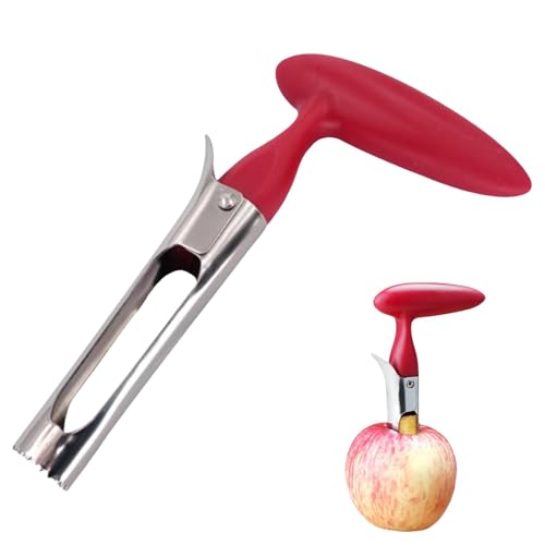 Vide Pomme, Vide-fruits En Acier Inoxydable, Vide-ananas De Cuisine, Vide-poire, Vide Trognon Pomme Avec Lame Dentelée Et Poignée En Plastique, Facile Et Rapide