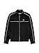 Sergio Tacchini Lioni Velour Track Jacket- Black Beauty, LG