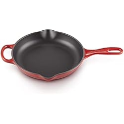 Comprar Sartenes Le Creuset Le Creuset Sartén skillet redonda de hierro fundido, diámetro 23 cm, Cereza, 20182230600422