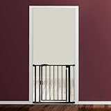Safetots Pressure Fit Self Closing Stair Gate, 75cm - 82cm, Matt Black, Auto Closing Baby Gate, Safety Barrier for Toddler, Easy Installation - Image 2