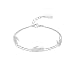 Produktbild Lacoste Doppeltes Ketten-Armband für Damen Kollektion CROCODILE aus Edelstahl mit Charms in Form eines Krokodils - 2040471