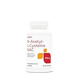 GNC N-Acetyl-L-Cysteine NAC 600mg | Boosts Levels of Glutathione | Vegetarian | 120 Capsules