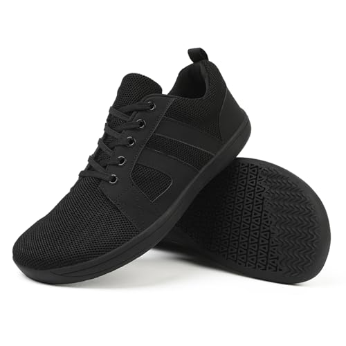 Aonegold Barefoot Minimalistas Hombre Mujer Zapatillas De Trail Running Ligeros Transpirables Deporte Con Horma Ancha Zapatos Descalzos Calzado Para Fitness Negro 42eu Aonegold Barefoot Minimalistas Hombre Mujer Zapatillas De Trail Running Ligeros Transpirables Deporte Con Horma Ancha Zapatos Descalzos Calzado Para Fitness Negro 42eu