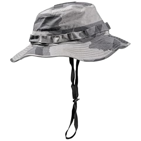 Black Gunpowder Tactical Camo Boonie Hat Cover