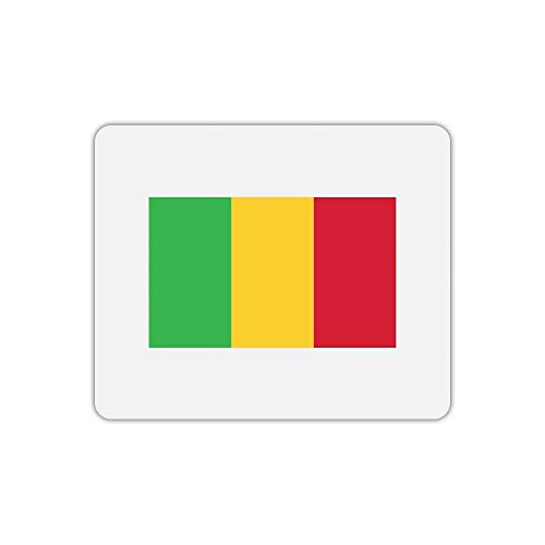 Mygoodprice Tapis de Souris Rectangle imprimé Drapeau Mali