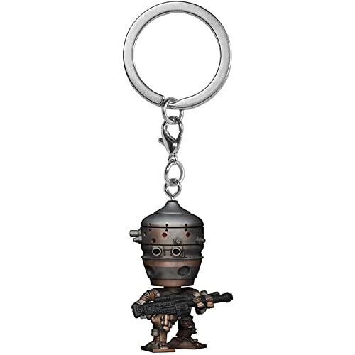 Funko Pop! Keychain: Star Wars: the Mandalorian, Coconut, IG-11 Novelty Keyring, Collectable Mini Figure, Stocking Filler - Image 3