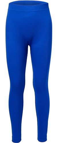Ladeheid Leggins Térmicos para Invierno Calzonzillos Pantalón Térmico para Niños Mallas Deportivas Leggings Sin Costuras Snowboard Esquís LA40-259 (Azul, 158-164)