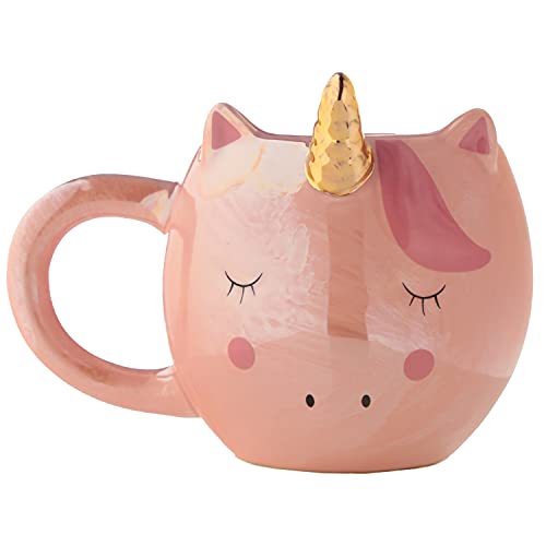 Puckator Mug en Céramique New Enchanted Rainbows - Forme de Licorne Marca