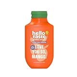 hellotaste Mango-Chili Dressing 300ml - kalorienreduziert, ohne Zuckerzusatz & voller Geschmack | Für Gerichte, zum Grillen uvm. | Vegan, aspartamfrei, glutenfrei, sojafrei | 1 x 300ml