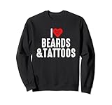 Photo Gallery i love beards and tattoos felpa Photo Gallery i love beards and tattoos felpa