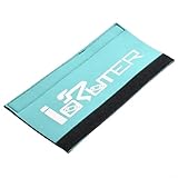 MTB Chainstay Tool - Protector de marco de neopreno para cadena de bicicleta, evita daños (azul)
