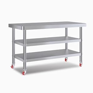 Guawjrzdp RBUCZYAZY Stół Kuchenny 3-poziomowy