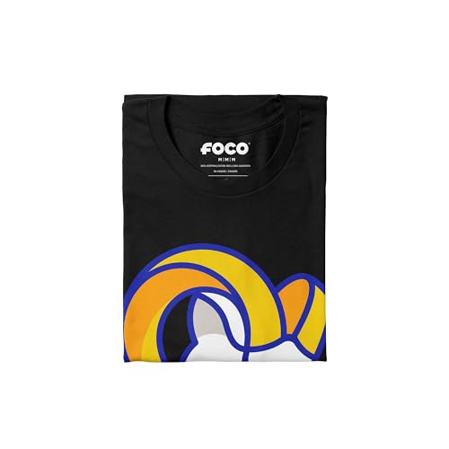 Image of FOCO Men's NFL Team Primary Logo Black Short Sleeve T-Shirt