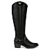 Naturalizer SOUL Women's Zoya Fashion Boot Black Faux Leather 10 W