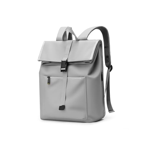 Sac à dos pour ordinateur 15.6" étanche et grand roll-top contre la pluie